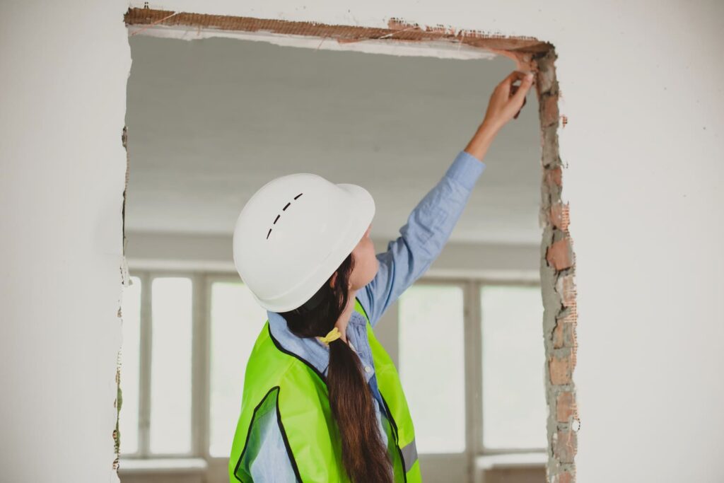 Ouverture de mur semi-porteur